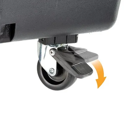 Ferplast Kit de roulettes pour porte-chiens Atlas 70 L388 Kit 4