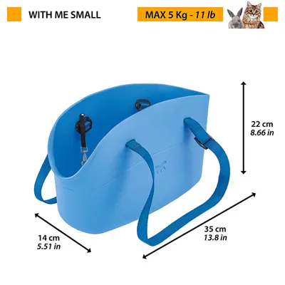 Ferplast Sac en résine pour le transport de chiens de WITH-ME SMALL