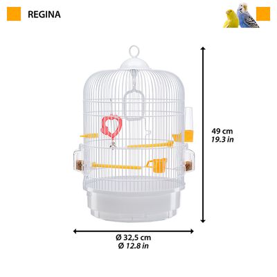 Ferplast FERPLAST Cage à Oiseaux REGINA : Design italien, REGINA