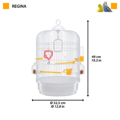 Ferplast FERPLAST Cage à Oiseaux REGINA : Design italien, REGINA