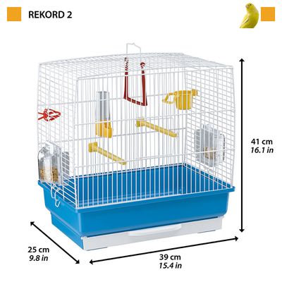 Ferplast Cage pour canaris et autres petits oiseaux REKORD 2