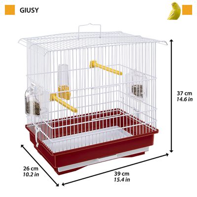 Ferplast Cage pour canaris et autres petits oiseaux GIUSY