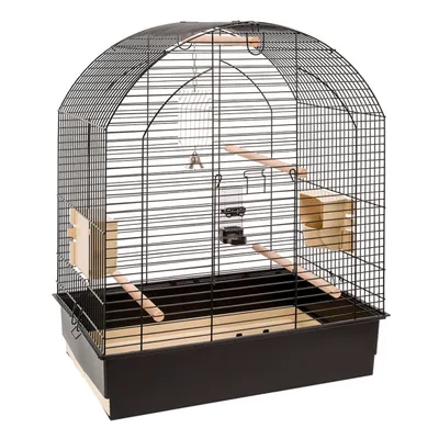 Ferplast Cage pour perruches et calopsittes GRETA Noir