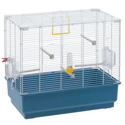 Ferplast Käfig für Kanarienvögel und andere Kleinvögel PIANO 4