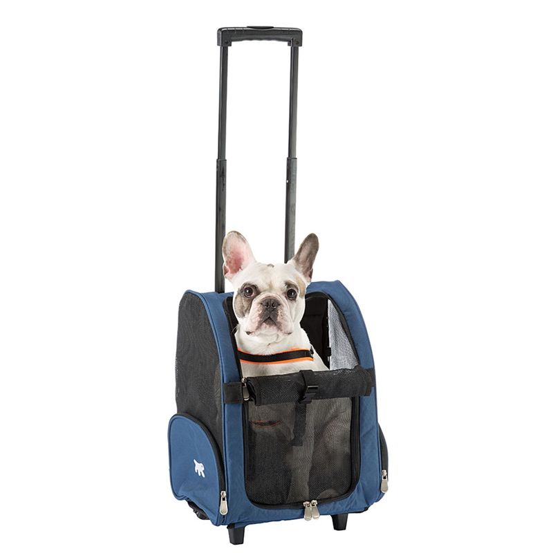 Ferplast Cage de transport pour chats et petits chiens. TROLLEY