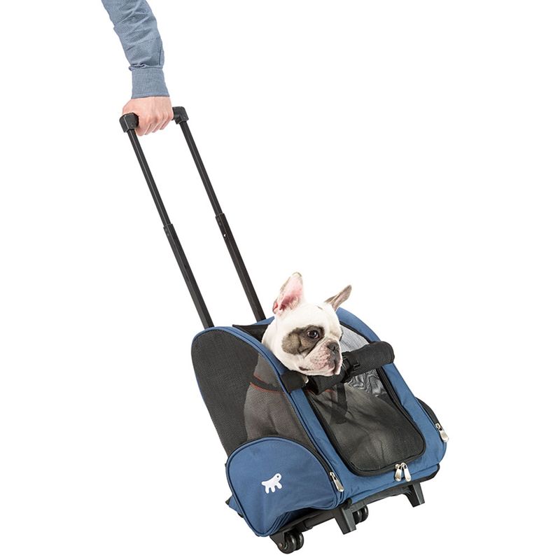 Ferplast Cage de transport pour chats et petits chiens. TROLLEY