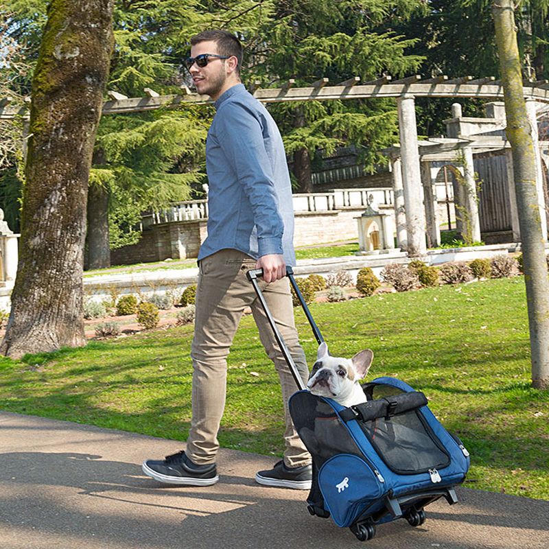 Ferplast Cage de transport pour chats et petits chiens. TROLLEY