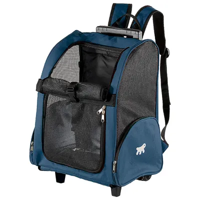 Ferplast Cage de transport pour chats et petits chiens. TROLLEY