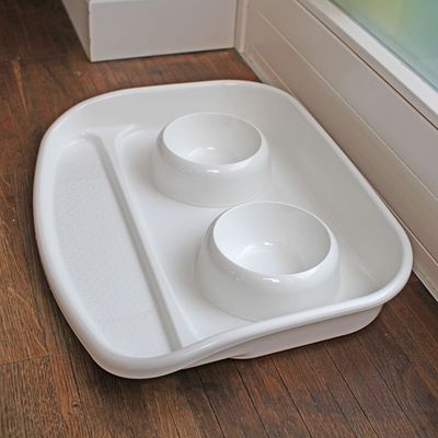 Ferplast Plateau en plastique avec écuelle Party - 2 LINDO