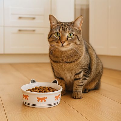 Ferplast Gamelle en céramique émaillée pour chats VENERE