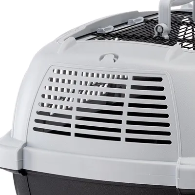 Ferplast Porte-chiens et chats de petite taille avec toit ATLAS DELUX