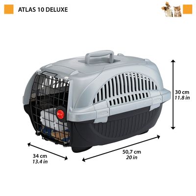 Ferplast Cage de transport pour chats et chiens de petite ATLAS DELUXE