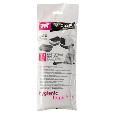 Ferplast Sachets hygiéniques pour litières Nip 10 et Nip 10 FPI 5361 Ferplast Sachets hygiéniques pour litières Nip 10 et Nip 10 FPI 5361