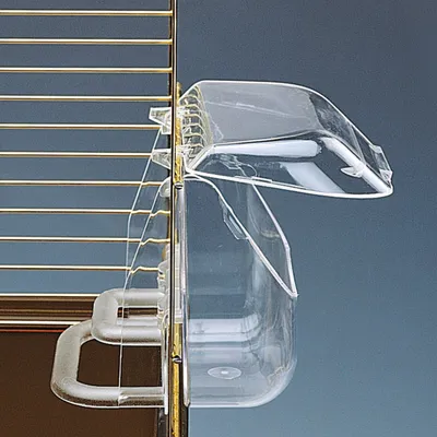 Ferplast Mangeoire en plastique transparent avec support PRETTY 4522