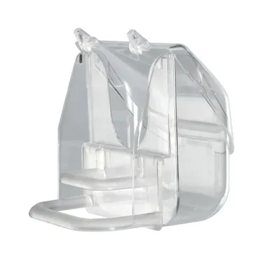 Ferplast Mangeoire en plastique transparent avec support PRETTY 4522