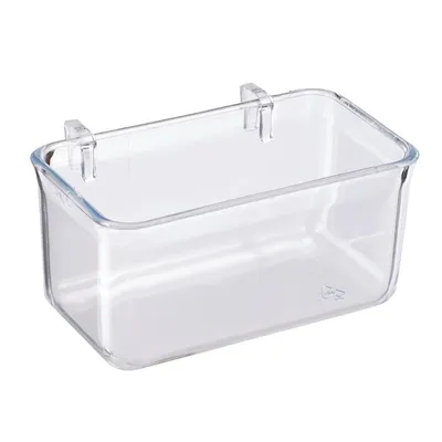 Ferplast Mangeoire en plastique transparente pour petits Mangeoire FPI