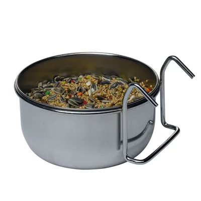 Ferplast Bol en acier inoxydable pour perroquets et SIRIO Ferplast Bol en acier inoxydable pour perroquets et SIRIO