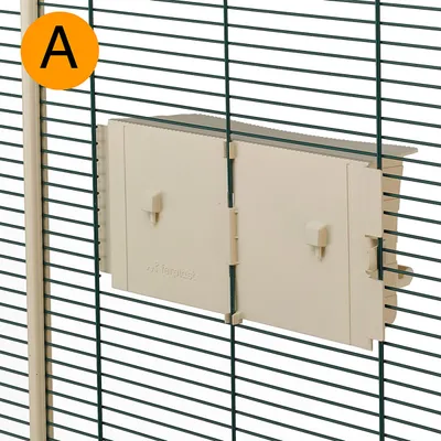 Ferplast Mangeoire rotative en plastique pour volières BRAVA 6