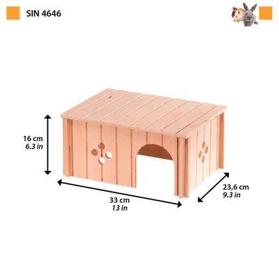 Ferplast Maison pour lapins et lapins nains Ferplast SIN SIN 4646