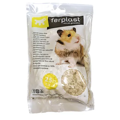 Ferplast Nid pour hamsters en fibre de coton naturelle FPU 4630 Ferplast Nid pour hamsters en fibre de coton naturelle FPU 4630