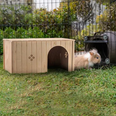 Ferplast Grande maison pour lapins, lapins béliers, SIN MAXI