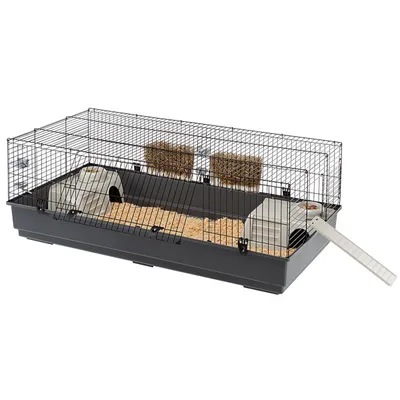 Ferplast Cage pour rongeurs FERPLAST RABBIT 140 : adaptée RABBIT 140