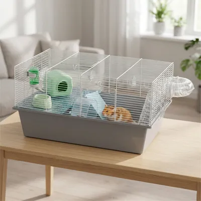 Ferplast Cage pour hamsters Milos Large 58x38x30,5 cm