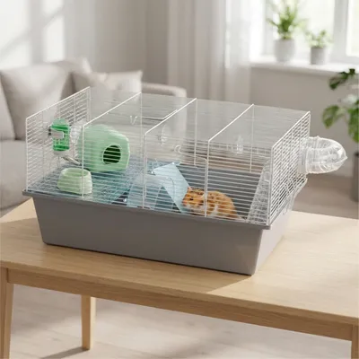 Ferplast Cage pour hamsters Milos Large 58x38x30,5 cm