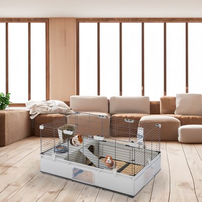 Ferplast Cage modulaire et extensible Modular 2 pour lapins MODULAR 2