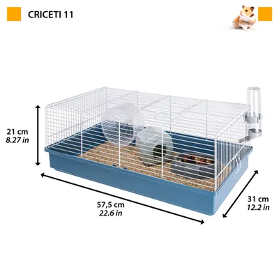 Ferplast Cage pour rongeurs FERPLAST CRICETI 11 : Convient CRICETI 11