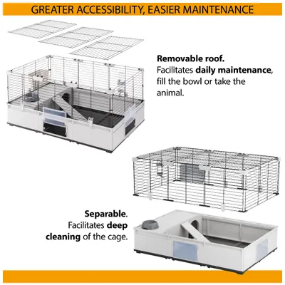 Ferplast Cage modulaire et extensible Modular 1 pour lapins MODULAR 1