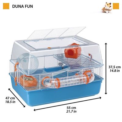 Ferplast Cage pour rongeurs FERPLAST DUNA FUN : adaptée aux DUNA FUN