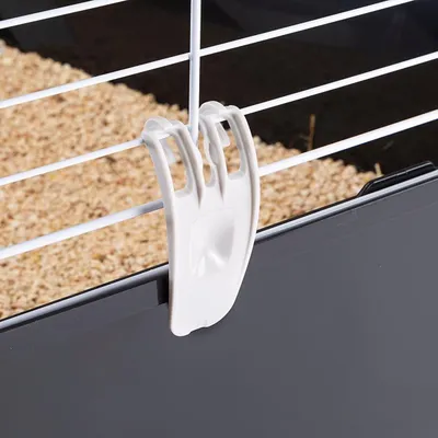 Cage pour Lapins Cage pour Rongeur Enclos Petits Animaux Multi-taille