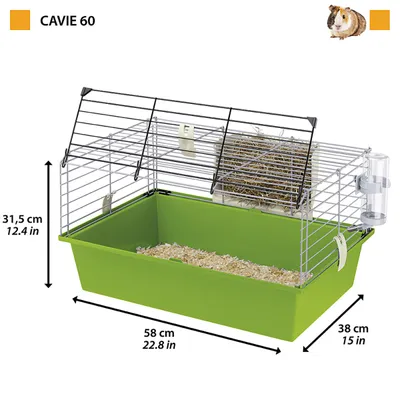 Ferplast Cage pour rongeurs FERPLAST CAVIE 60 : convient CAVIE 60