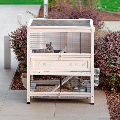Ferplast Clapier en bois d'intérieur COTTAGE MINI