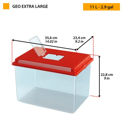 Ferplast Conteneur pour petits animaux, poissons, tortues GEO