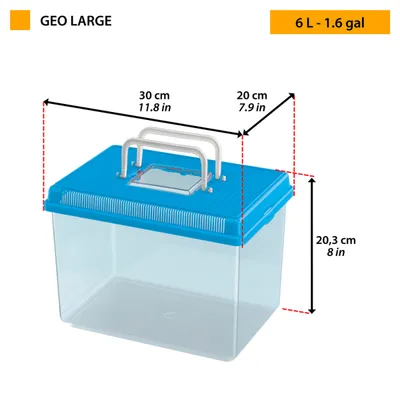 Ferplast Conteneur pour petits animaux, poissons, tortues GEO