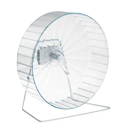 Ferplast Grande roue en plastique pour hamsters avec socle Roue FPI 4607 Ferplast Grande roue en plastique pour hamsters avec socle Roue FPI 4607