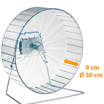 Ferplast Grande roue en plastique pour hamsters avec socle Roue FPI 4607