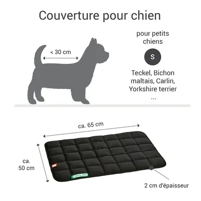 Doctor Bark Couverture matelassée pour chiens