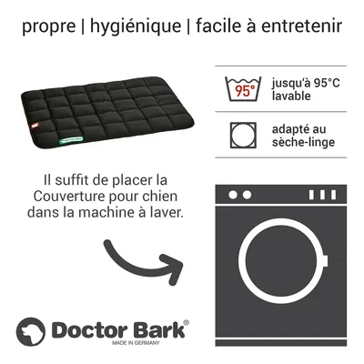 Doctor Bark Couverture matelassée pour chiens