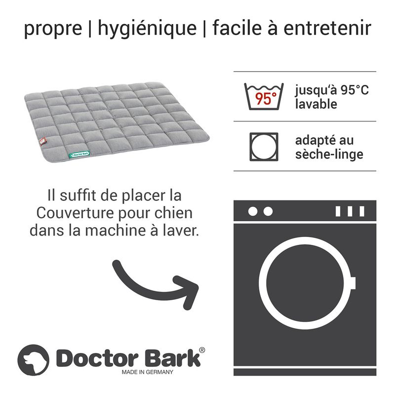 Doctor Bark Couverture matelassée pour chiens