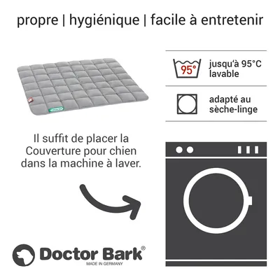 Doctor Bark Couverture matelassée pour chiens