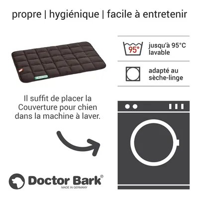 Doctor Bark Couverture matelassée pour chiens