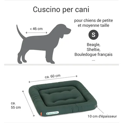 Doctor Bark Coussin orthopédique de salon