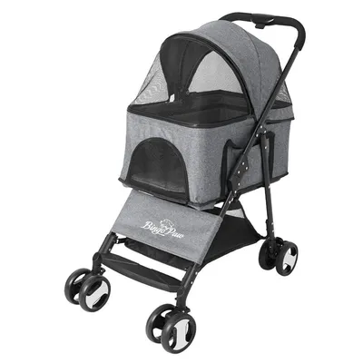 BINGOPAW Canapé en cuir pour chien Lit Surélevé BINGOPAW Canapé en cuir pour chien Lit Surélevé