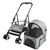 Poussette Chien 20 kg - Chariot à 4 Roues - Gris Poussette Chien 20 kg - Chariot à 4 Roues - Gris