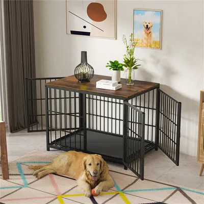 Cage d'intérieur 3 Portes BINGOPAW pour chien