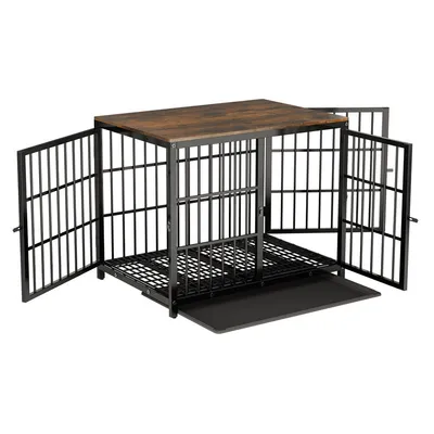 Cage d'intérieur 3 Portes BINGOPAW pour chien