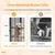 Cage d'intérieur quatre portes BINGOPAW avec Diviseur Amovible pour Chien